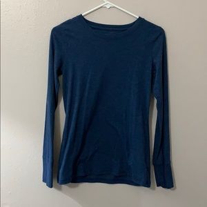 Blue Long Sleeved Shirt